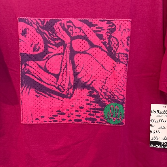 Tango Hotel ELLE FUCHSIA T-SHIRT men’s xl - Picture 2 of 4